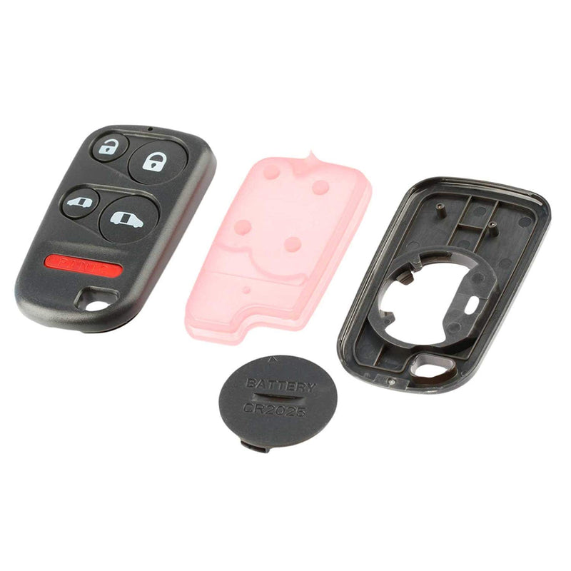  [AUSTRALIA] - Shell Case & Pad fits 1999 2000 2001 2002 2003 2004 Honda Odyssey Key Fob Keyless Entry Remote (OUCG8D-440H-A, E4EG8DN) h-ody-440-case