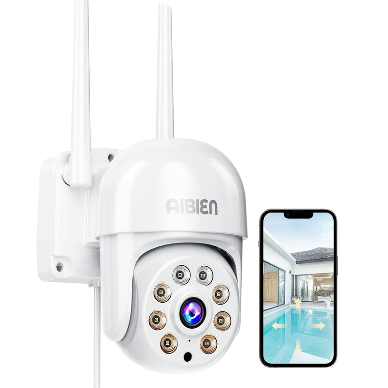  [AUSTRALIA] - 3MP Home Security Camera, 2K Security Cameras Outdoor WiFi 355°PTZ Video Camera, Motion Detection Activity Alert, Spotlight Color Night Vision, 2-Way Audio, Waterproof, SD Card Local Storage