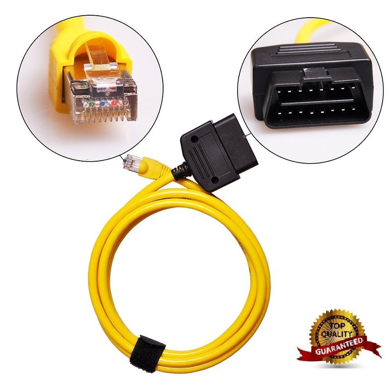 AntiBreak Ethernet ENET RJ45 OBD OBDII OBD2 Interface Coding f-Series Cable use for Compaitble with INPA - LeoForward Australia