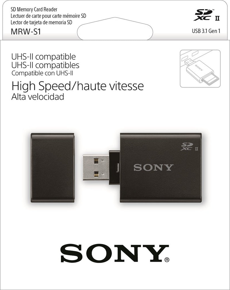 Sony MRW-S1 High Speed Uhs-II USB 3.0 Memory Card Reader/Writer for SD Cards - LeoForward Australia