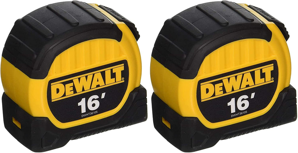  [AUSTRALIA] - DeWalt DWHT36105 16ft. Tape Measure - 2 Pack