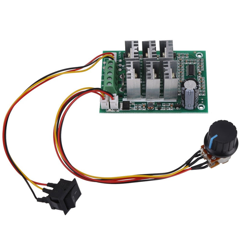 [AUSTRALIA] - Fafeicy Motor Speed Controller, 3 Phase Brushless Motor Speed Control CW CCW Reversing Switch DC 5V-36V 15A, Other Power Distribution and Control Devices