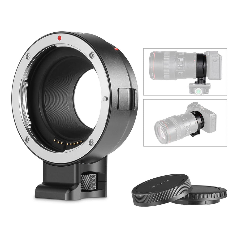  [AUSTRALIA] - NEEWER EF to EOS M Mount Adapter, EF/EF-S Lens to EOS M Camera Autofocus Converter Ring with Removable Tripod Mount, Compatible with Canon EOS M M2 M3 M5 M6 M6 Mark II M10 M50 M50 Mark II M100 M200