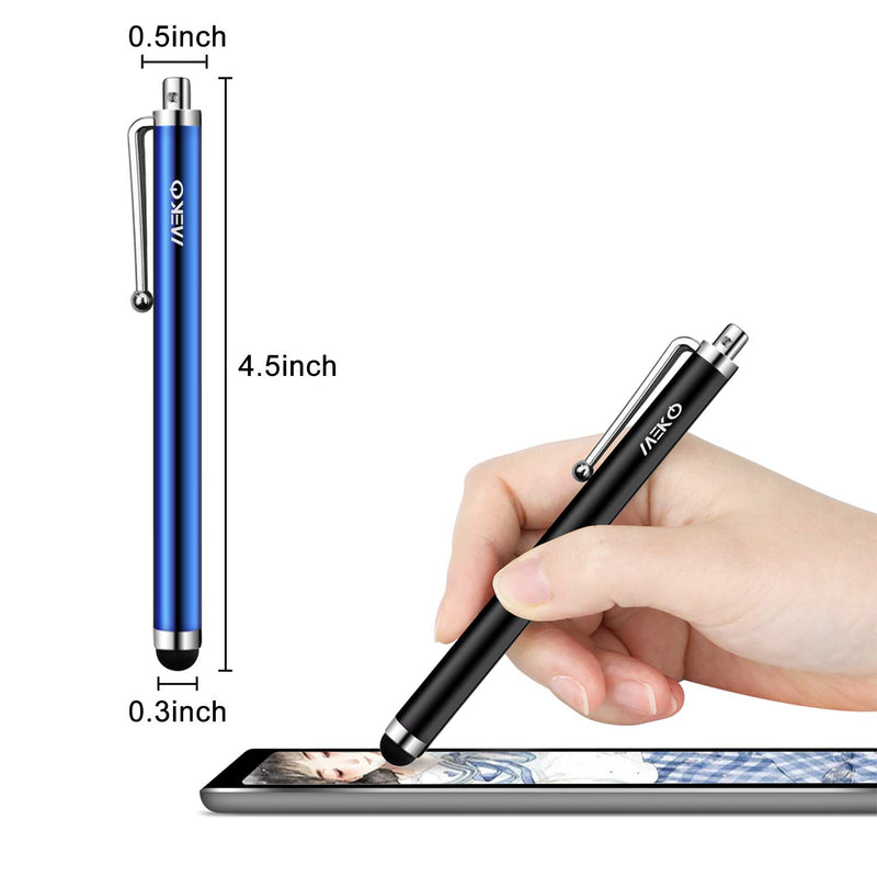 Stylus Pens for Touch Screens, MEKO 10 Pack Capacitive Stylus for iPad iPhone Tablets Samsung Galaxy All Universal Touch Screen Devices multicolored - LeoForward Australia
