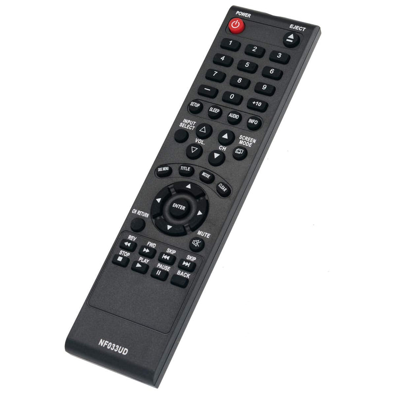  [AUSTRALIA] - NF033UD Replace Remote Control Applicable for Sylvania LCD TV LD190SS1 LD320SS2 LD190SS2 LD195SSX LD320SSX LD320SS2 A9DF1UH LD320SS1 Emerson TV LD190EM1 LD190EM2 LD260EM2 LD320EM2 RLD190EM1 RLD190EM2