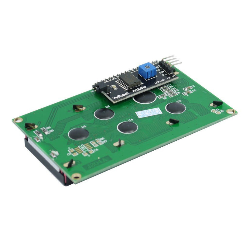 [AUSTRALIA] - SoluIic/i2c/twi Serial 2004 20x4 LCD Module Shield for Arduino UNO Mega R3, White on Blue /LCD Module for Arduino 20 X 4, PCB Board, White on Blue