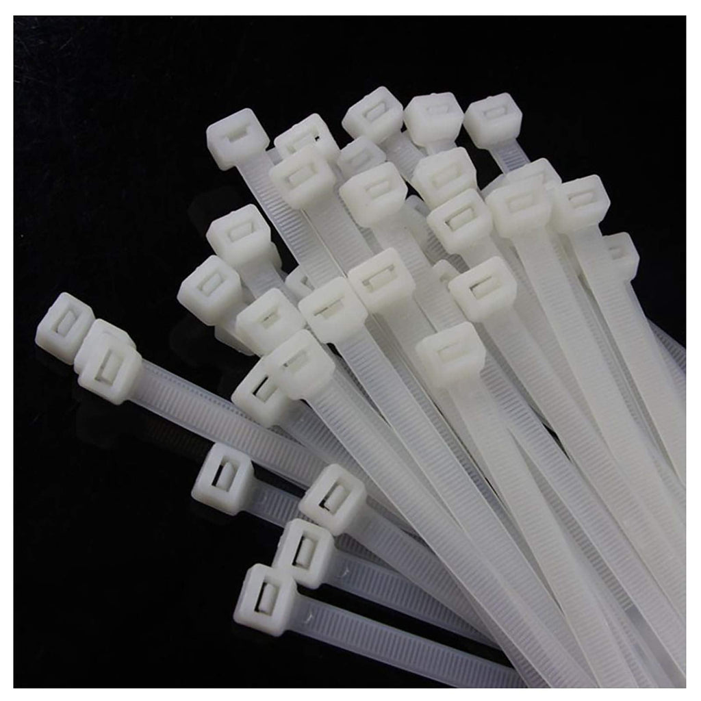  [AUSTRALIA] - Zip Ties 16 Inch 100 per pack with 70 Pounds Tensile Strength Heavy duty cable ties White Self-Locking Nylon Wire Ties 16inch white