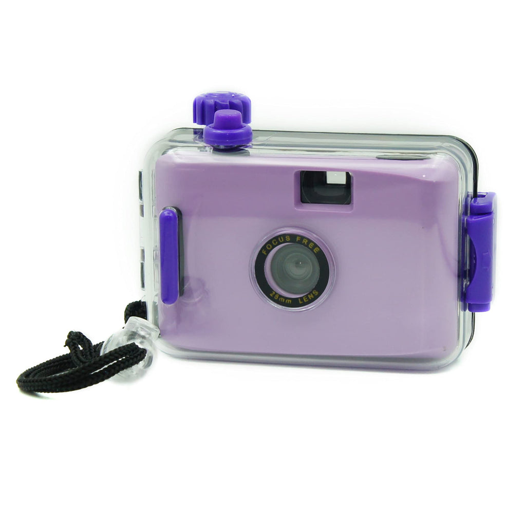  [AUSTRALIA] - N/C Film Camera,135Film Camera,Use 35mm Film,Focusfree,Reusable Camera (Purple)