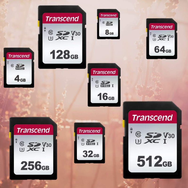  [AUSTRALIA] - Transcend TS4GSDC300S 4GB SDHC Memory Card