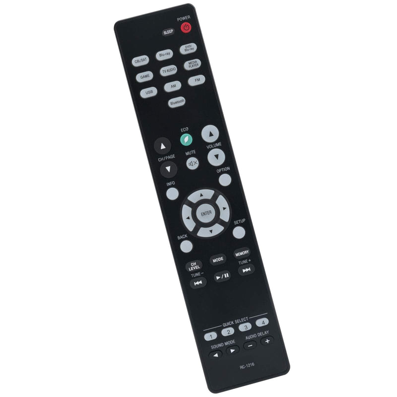  [AUSTRALIA] - RC1216 RC-1216 Replacement Remote Control for Denon Audio/Video AV Receiver AVR-S530BT AVRS530BT AVR-S540BT AVRS540BT AVR-X550BT AVRX550BT Avrs530bt Avrs540bt Avrs550bt 30701024400AD99 RT30701024400AD