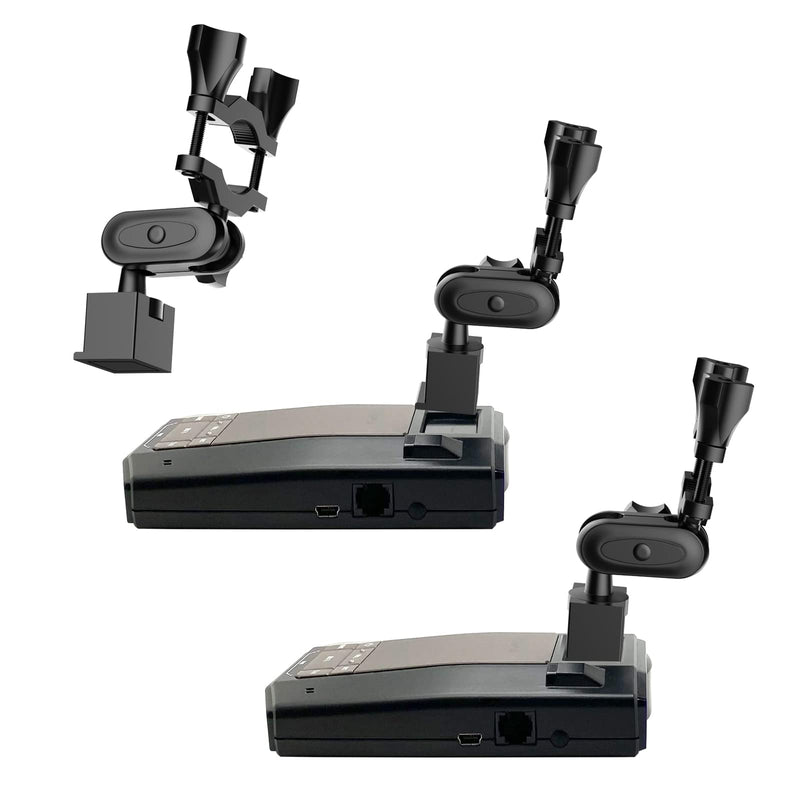  [AUSTRALIA] - SDSACZMU Car Rearview Mirror Stem Radar Detector Mount,for Escort Max360c Max 3 IX IXc Redline EX Beltronics Cobra DualPro GT 360 Radar Models, w/EZ Magnet Connection