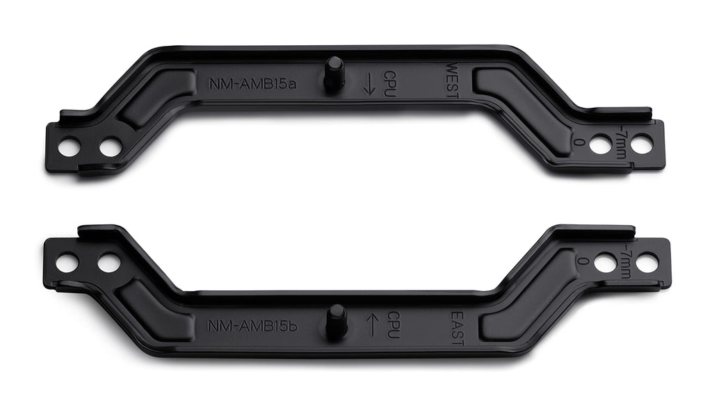 [AUSTRALIA] - Noctua NM-AMB15, chromax.Black Offset AMD AM5 Mounting Bars for Improved Cooling Performance (Black)