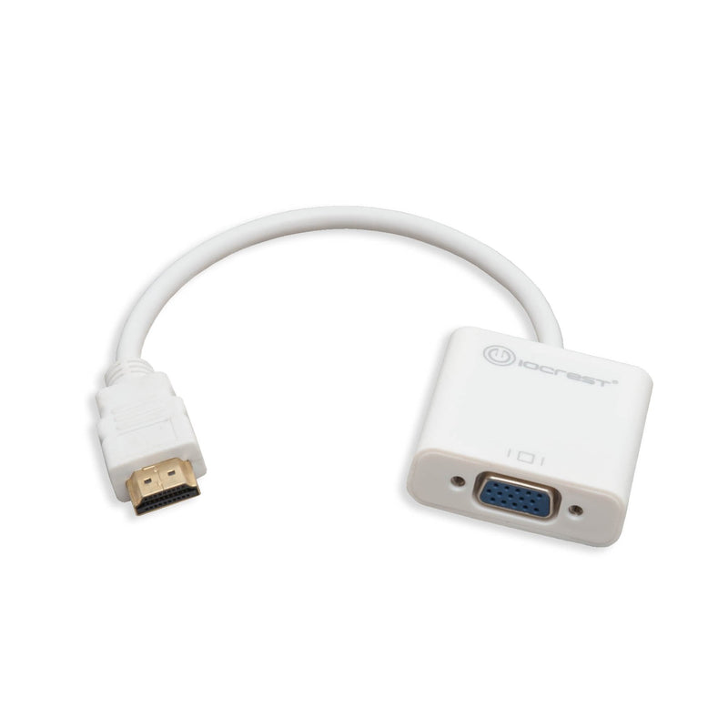  [AUSTRALIA] - IO Crest Active HDMI to VGA Adapter with Audio Support Via 3.5mm Jack (SY-ADA31044)