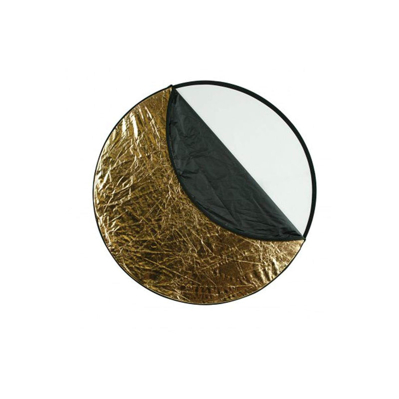  [AUSTRALIA] - Westcott Collapsible 5-in-1 Reflector with Gold Surface (30") for Photography and Video. Includes Carry Case