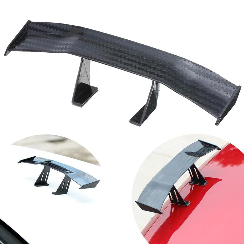  [AUSTRALIA] - UBOOMS 2 PCS Mini Carbon Fiber Spoiler Wing Auto Car Tail Decoration 2 Pack-Amazon