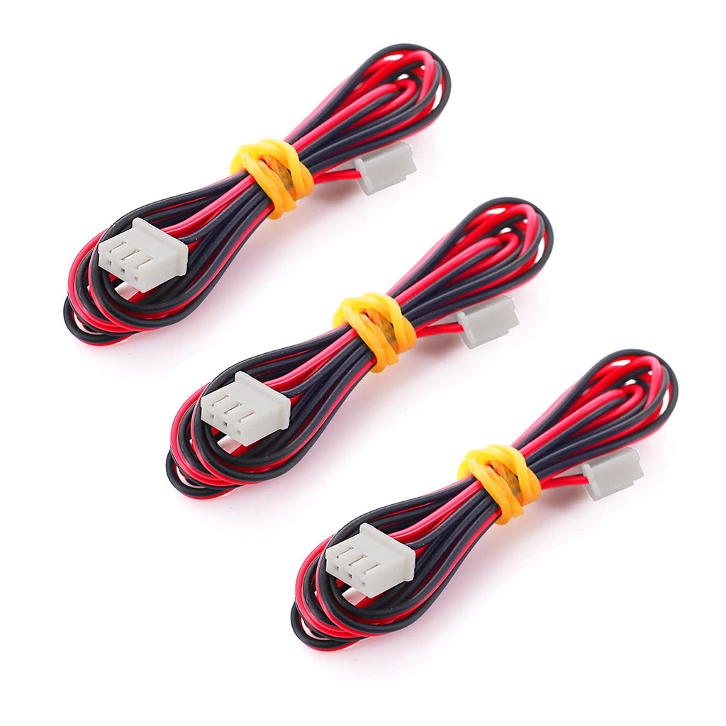  [AUSTRALIA] - 3pcs 3D Printer Limit Switch Mechanical Switch Module Endstops Switch with 39.4 inch Cable Compatible with Ramps RepRap Tevo Tornado