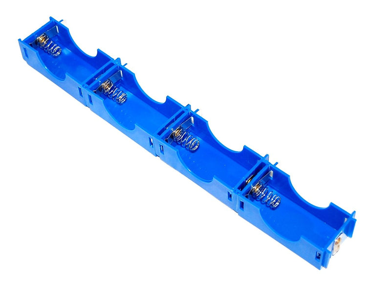 Package of 4 D-Cell Battery Holders for Parallel or Series Connections - LeoForward Australia