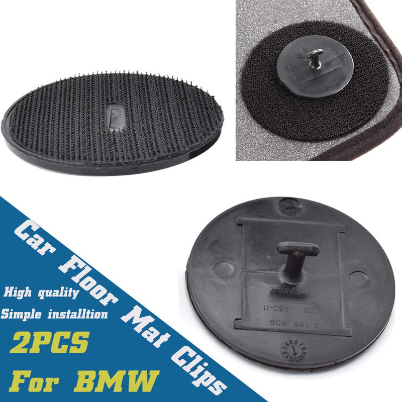 AUTOXBERT 4X for BMW Car Mat Clips/Fixings/Fasteners Floor Twist Lock T Shape Mini F10 T-Shape - LeoForward Australia