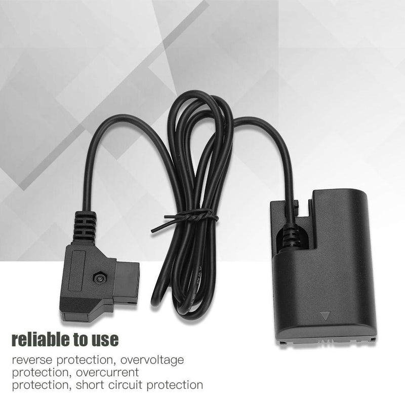  [AUSTRALIA] - Dummy Battery Adapter, DR‑E6 to LP‑E6N Extendable Power Adapter Cable, Camera Accessory for 5D2/5D3/5D4/6D/6D2/7D/7D2/60D/70D/80D/5DSR