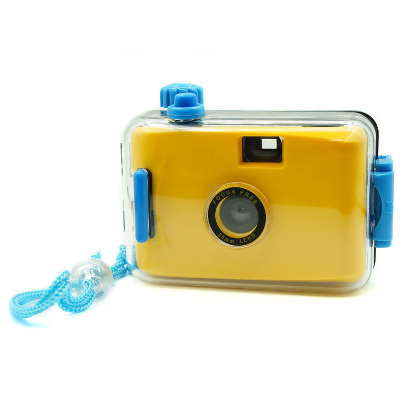  [AUSTRALIA] - Generic Film Camera,135Film Camera,Use 35mm Film,Reusable(Yellow) yellow