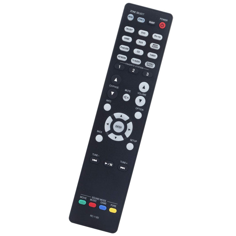  [AUSTRALIA] - RC-1183 Replace Remote Control Applicable for Denon AV Receiver AVR-X2000 AVRX2000 AVR-E400