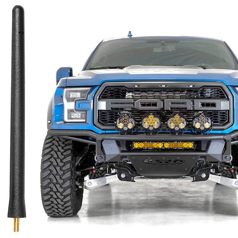  [AUSTRALIA] - Short Antenna for Ford F150 F250 F350 2009-2023, Truck Car Ford F150 Accessories, 6 3/4 Inch Stubby Ford F150 F-150 F 150 Antenna Replacement for AM FM Reception F ord F150 F250 F350 Antenna