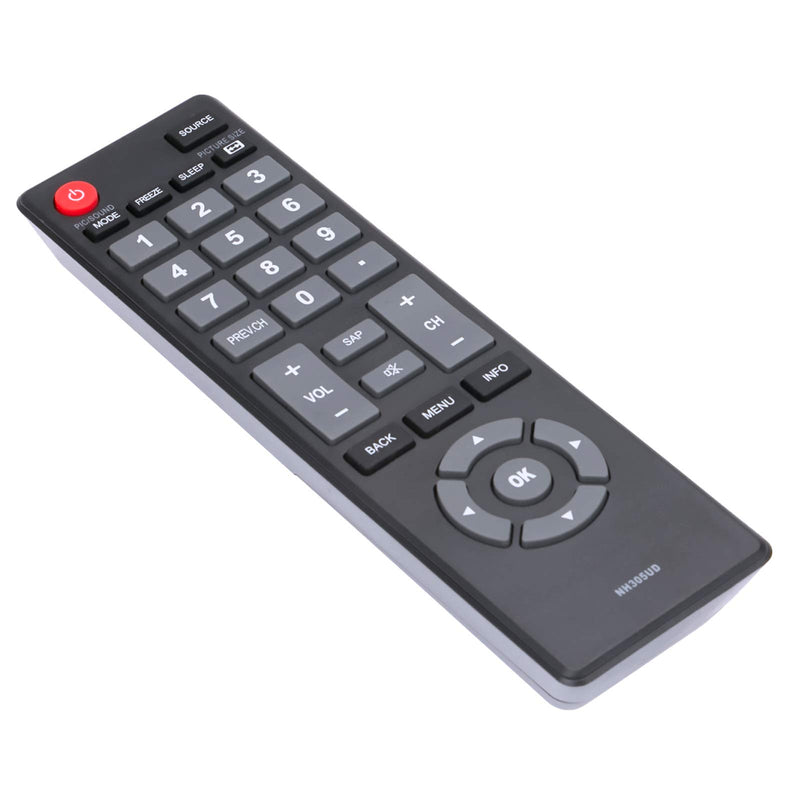 New NH305UD Remote Control Compatible with Emerson LCD TV HDTV LE240EM4 LE240EM4EN LE290EM4 LE290EM4F LE320EM4 LE391EM4 LF391EM4F LF402EM6 LF461EM4 LF501EM5 LF501EM5F LF501EM6F - LeoForward Australia