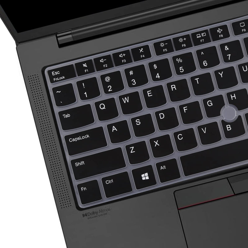  [AUSTRALIA] - Keyboard Cover for 2023 2022 Lenovo Thinkpad x1 Carbon Gen 11/10 14", ThinkPad X1 Yoga Gen 8/7,ThinkPad T14 T14s Gen 4/3, ThinkPad L14 P14s Gen 4/3,Thinkpad E14 Gen 5 (Not Fit T14 L14 P14s Gen 2 1-BK Black