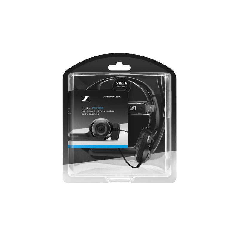  [AUSTRALIA] - Sennheiser Consumer Audio PC 7 USB - Mono USB Headset for PC and MAC, Black (504196)