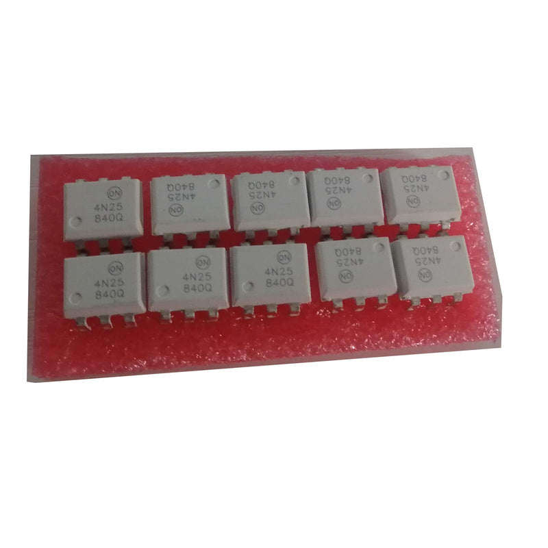  [AUSTRALIA] - FAYLEZ 10 PCS 4N25 6 Pin Optoisolators Transistor DIP