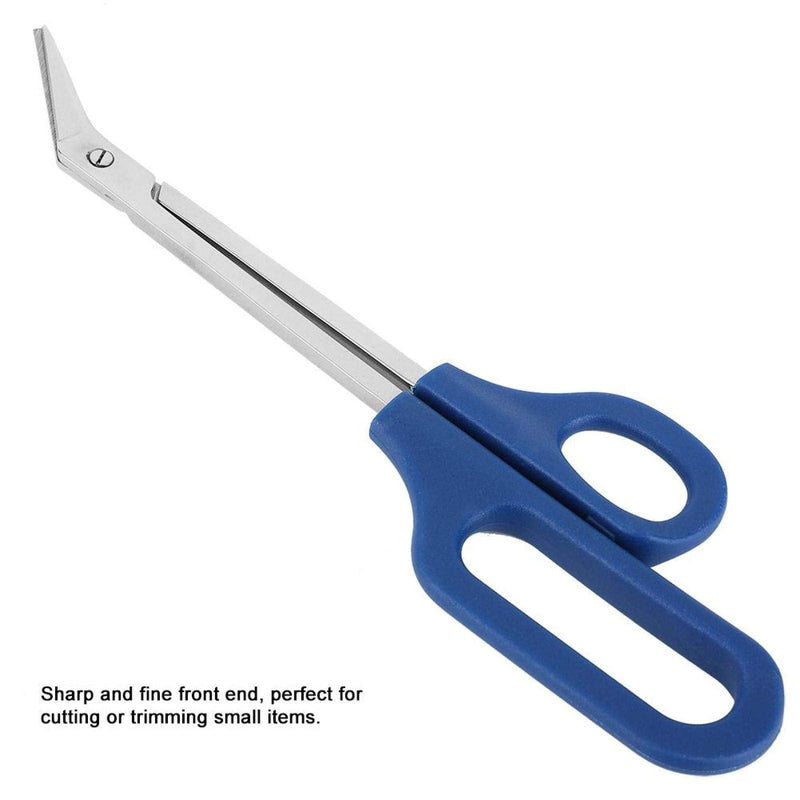  [AUSTRALIA] - Long Handled Toenail Scissors Clippers Natural Long Handled Toenail Scissors Smart Toenail Scissors with Erogonimic Design Long for Seniors