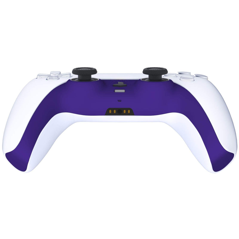 eXtremeRate Purple Decorative Trim Shell for PS5 Controller, Soft Touch DIY Replacement Clip Shell, Custom Plates Cover for Playstation 5 Controller w/Accent Rings - Controller NOT Included - LeoForward Australia