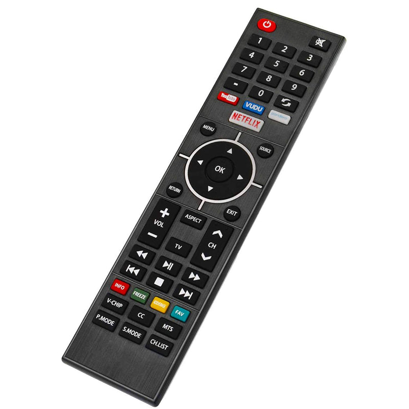  [AUSTRALIA] - New KY49C178F Remote Control fit for Element Smart LED TV E4SFT5017 E4SFT5517 ELEFJ322 ELSJ4016 ELSJ5017 ELST3216H ELST4017 ELST4316S ELST5016S with 4 Shortcut Keys YouTube Vudu Pandora Netflix