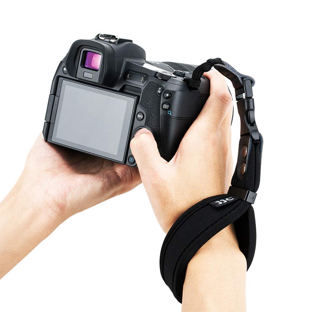  [AUSTRALIA] - JJC DSLR Camera Hand Wrist Strap for Canon T7 T6 T5 T3 T7i T6i T6s SL3 SL2 7D 6D 5D 80D 60D 70D 77D EOS RP Nikon D3500 D3400 D3300 D7500 D7200 D5600 D5500 D5300 ABS Quick Release Buckle for DSLR Camera