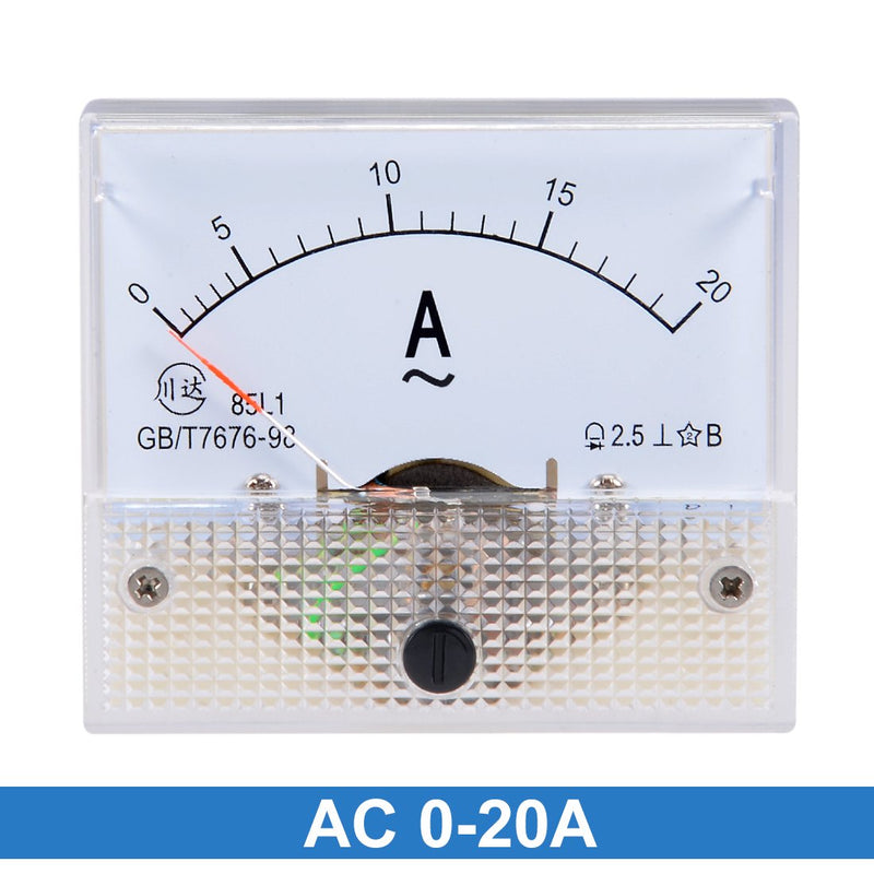  [AUSTRALIA] - uxcell AC 0-20A Analog Panel Ammeter Gauge Ampere Current Meter 85L1