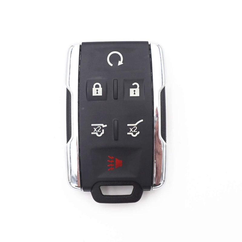  [AUSTRALIA] - WFMJ for Chevrolet Chevy Tahoe Suburban GMC Yukon Keyless Entry 6 Buttons Remote Smart Key Case Shell Fob