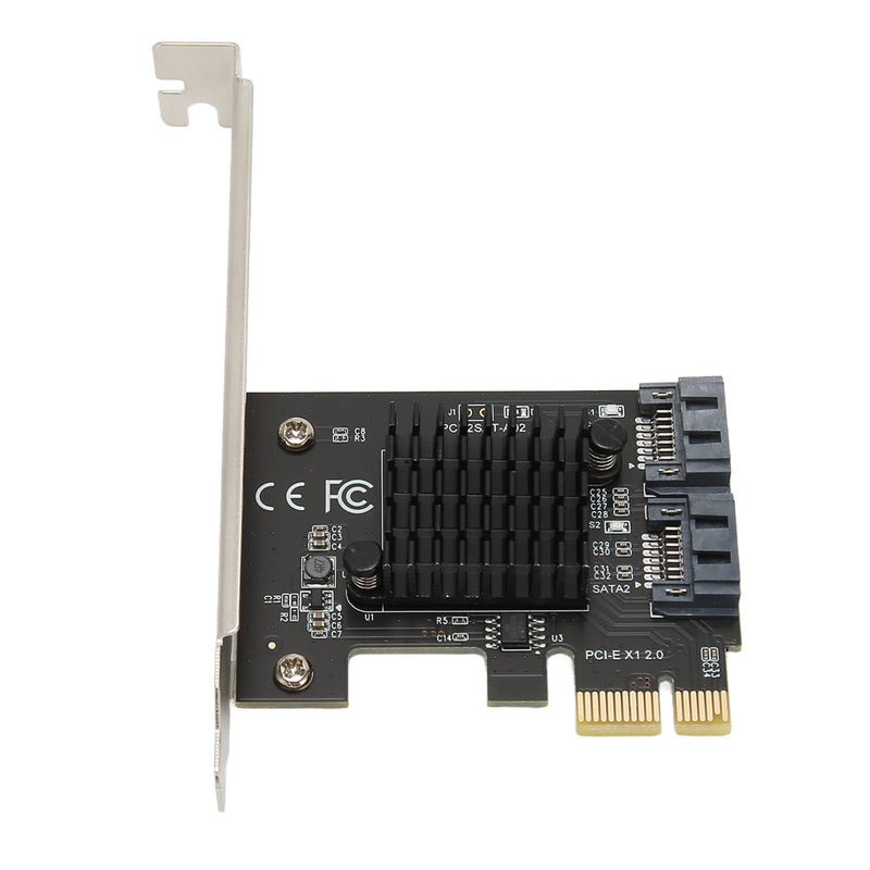  [AUSTRALIA] - SATA Card, PCIe to SATA 3.0 Expansion Card, 6Gbps Transmission Stable, Plug and Play, PCIe SATA 3.0 Controller Card for Desktop