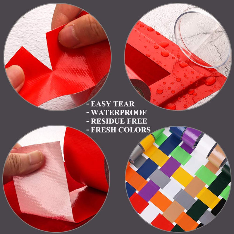  [AUSTRALIA] - LLPT Duct Tape Premium Grade 2.36 Inches x 108 Feet x 11 Mil Easy Tear Residue Free Strong Adhesive Color Dark Brown (DT254)