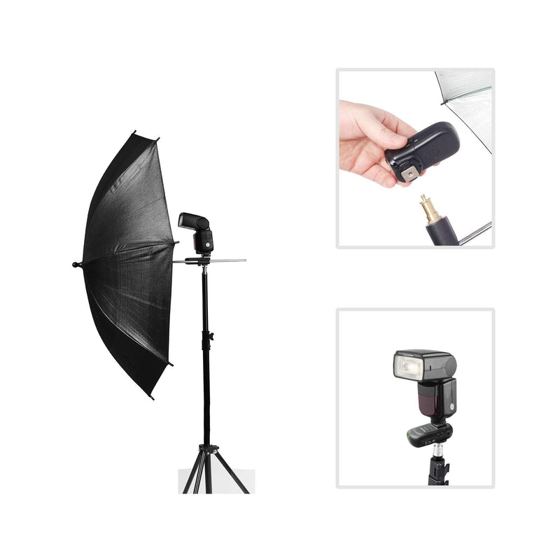  [AUSTRALIA] - AODELAN Wireless Flash Trigger Receiver with Universal Hot Shoe Compatible with Canon, Nikon, Olympus, Panasonic, Pentax, Fuji, Samsung,Sony(Except Sony Flashes)