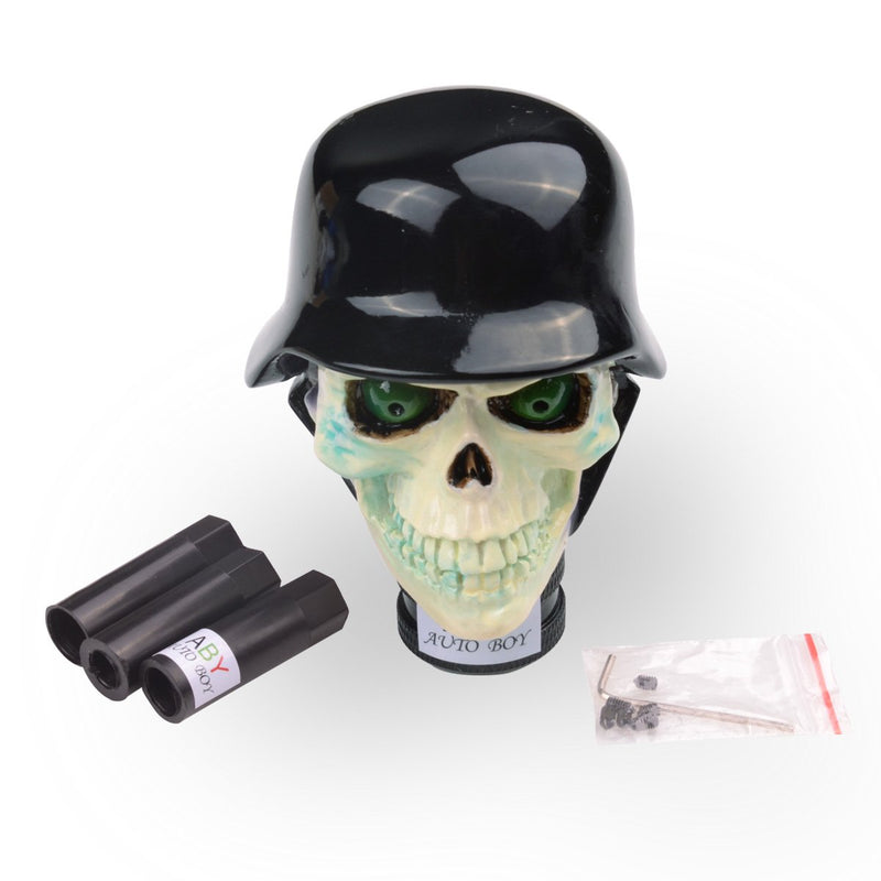  [AUSTRALIA] - ABy Resin Zombie Soldier Skull Shape universal Auto Car Manual Gear Stick Shift Knob