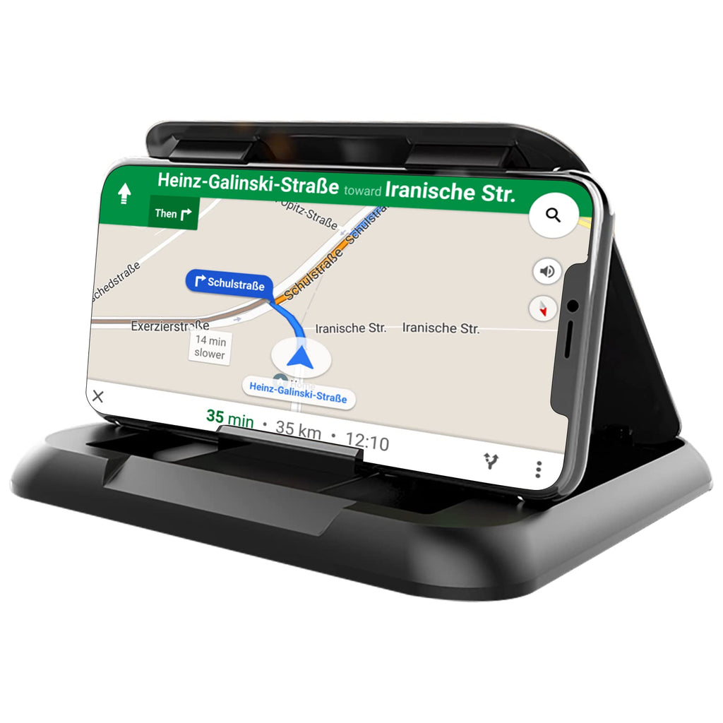  [AUSTRALIA] - Showvigor Silicone Car Dashboard Phone Holder, Non Slip Phone Pad for Car for Various Dashboards,Slip Free Desk Phone Stand for Car, Compatible with iPhone14 Samsung Android Smartphones GPS Devices Style 1