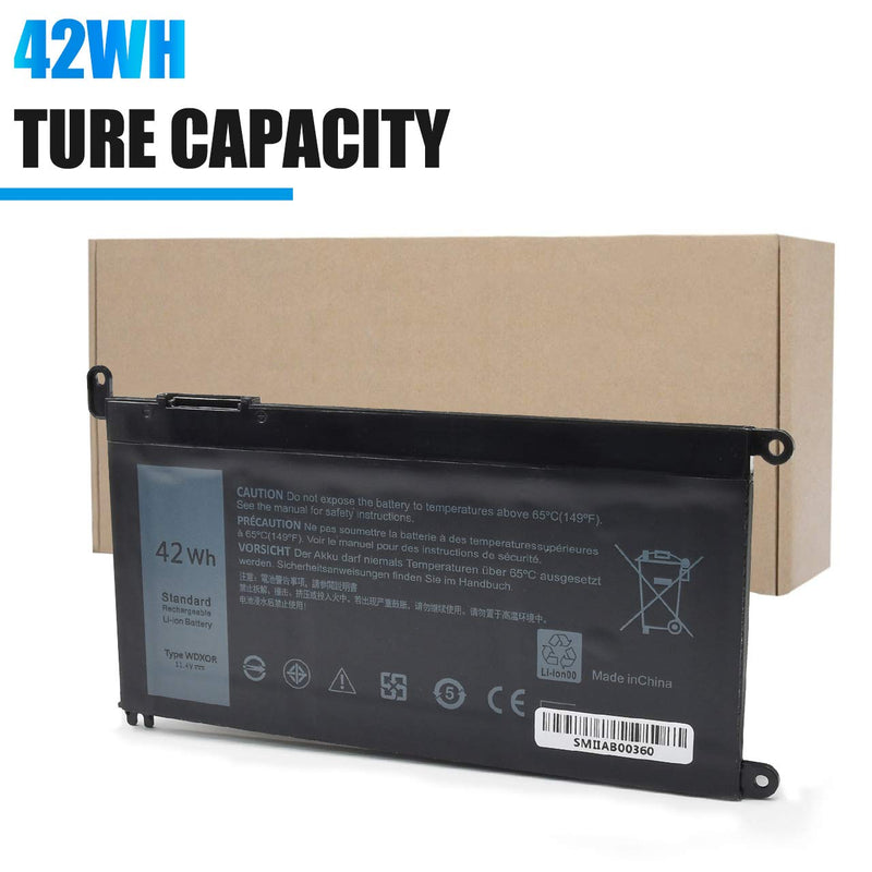  [AUSTRALIA] - 42WH WDXOR 11.4V Battery Replace for Dell Inspiron 13 7378 13 5000 5378 5368 15 7579 5567 5568 5578 7570 7569 Inspiron 5000 7000 17 5000 Series Laptop