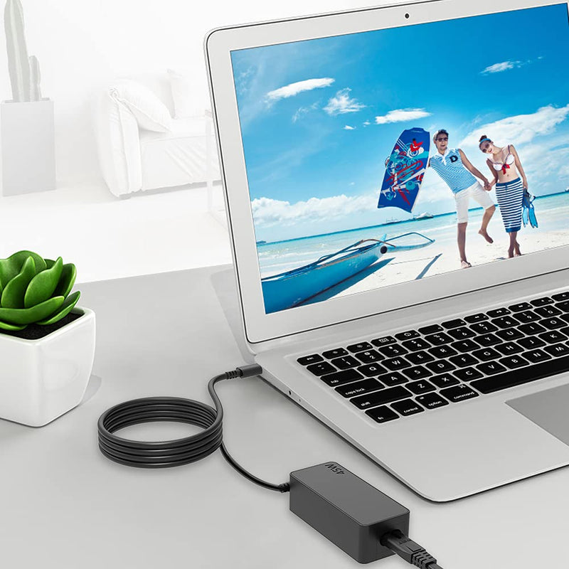  [AUSTRALIA] - 45W USB Type C Charger Fit for Lenovo Chromebook C330 300e 100e 500e S330 S340 C340 Chromebook N23 Yoga 2nd Gen MTK AST Series Laptop AC Adapter Power Supply Cord