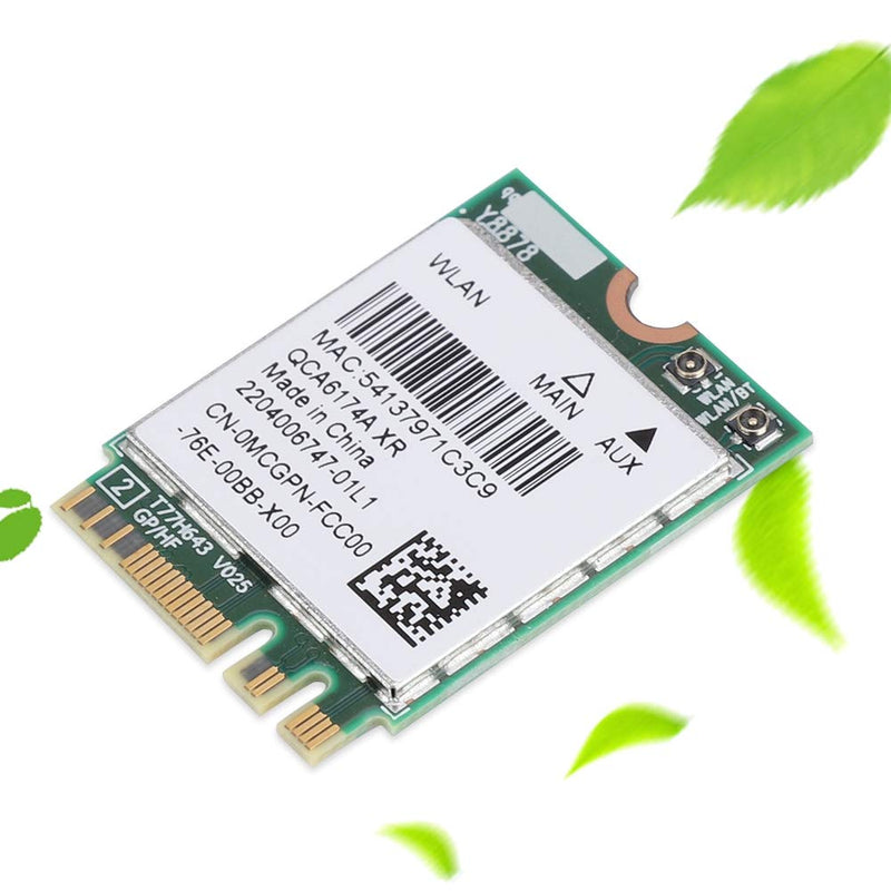  [AUSTRALIA] - PUSOKEI NGFF M.2 Network Card,802.11AC 867M Bluetooth 4.1 Dual Band 2.4G/5G WiFi Module NGFF Intel Card for Laptop,802.11a/b/g/n/ac