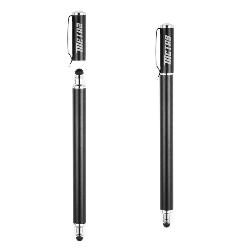 Capacitive Stylus Pens, Rubber Tips 2-in-1 Series, High Sensitivity & Precision styli Pens for Touch Screens Devices (Black/Silver/Rose Gold) - LeoForward Australia