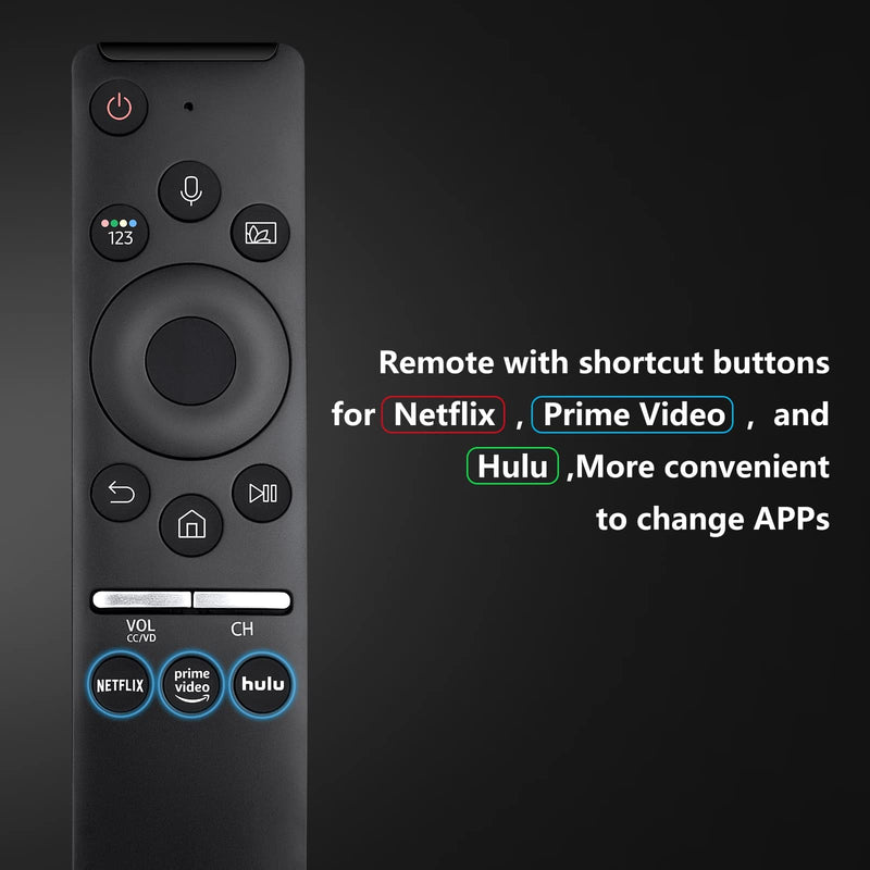  [AUSTRALIA] - Marvour for Samsung Smart TV Remote,Replacement for Samsung Voice Remote,TV Remote with Netflix, Prime Video, and Hulu for All Samsung TV.