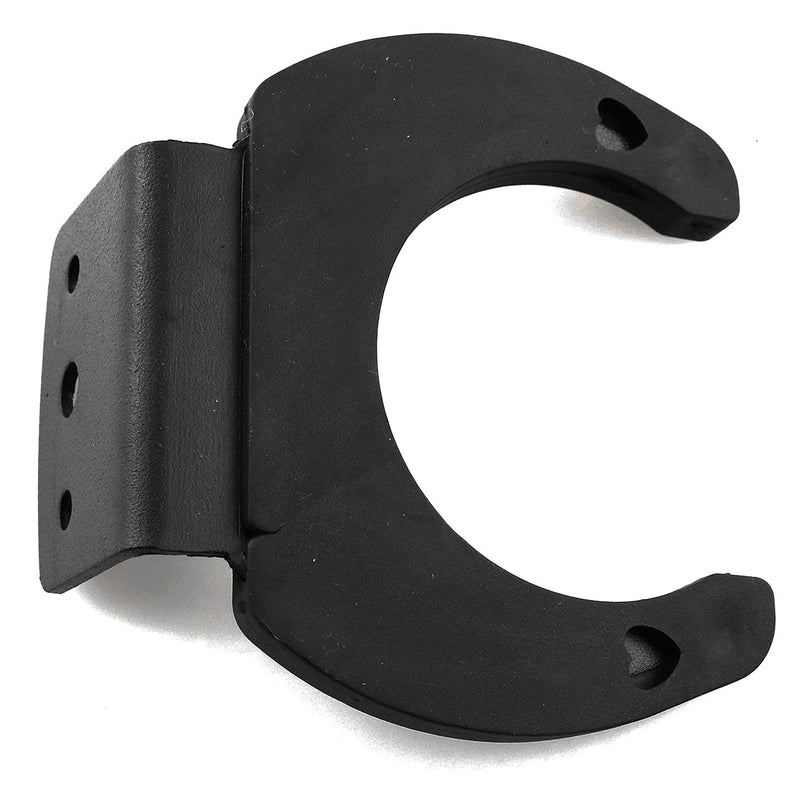  [AUSTRALIA] - LQ Industrial Microphone Hook Holder 2PCS Black Wireless Microphone Hook Stands Hanger Wall Clip Clamp Holders Mic Stands Brackets