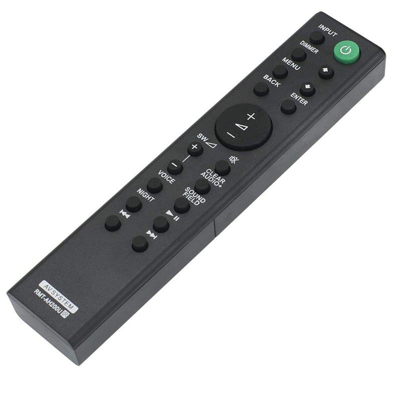 Elekpia RMT-AH200U Remote Control Compatible with Sony Sound Bar Home Audio AV System HT-CT390 HT-RT3 RMTAH200U SA-CT390 HT-RT4 SA-WCT390 - LeoForward Australia