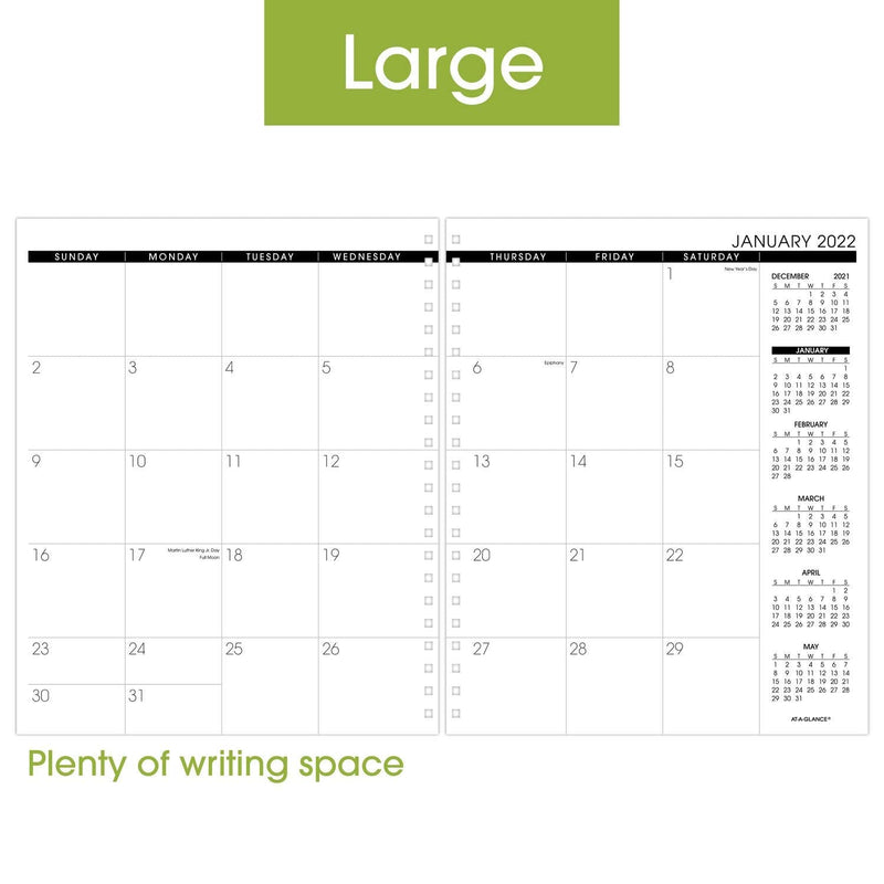  [AUSTRALIA] - 2022 Monthly Planner Refill for 70-236 or 70-296 by AT-A-GLANCE, 9" x 11", White (7092372) 2022 New Edition
