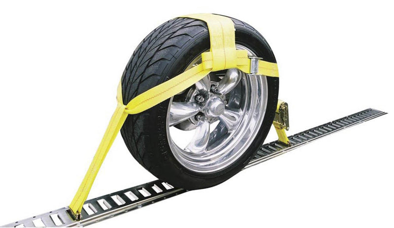  [AUSTRALIA] - Erickson 8314 3500 lb. E-Track Adjustable Tire Basket Strap with Cam Buckle and Ratchet
